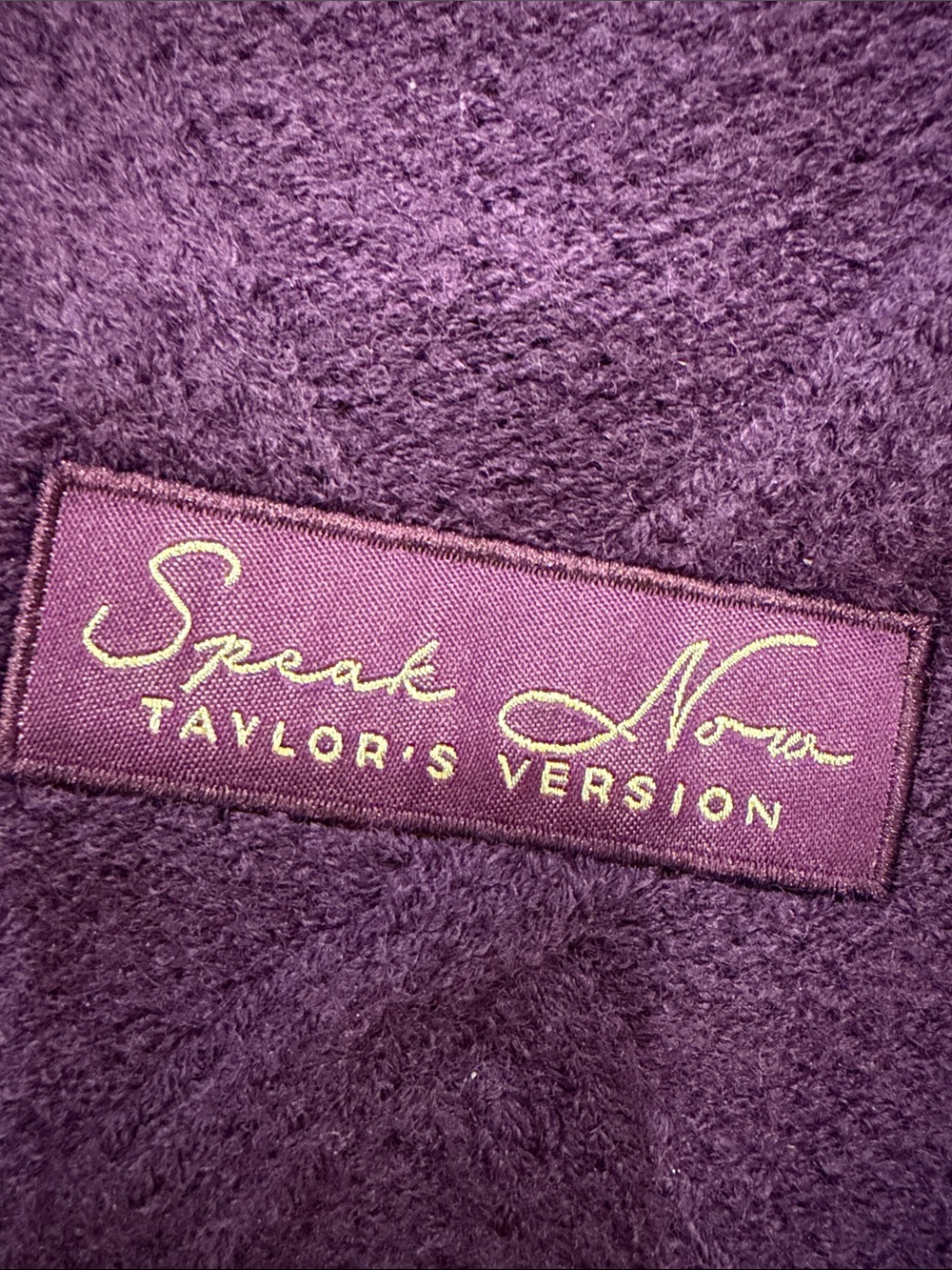 Taylor Swift Speak Now Taylor's Version Purple Cardigan MD/LG
Official Merch V - Picture 9 of 13